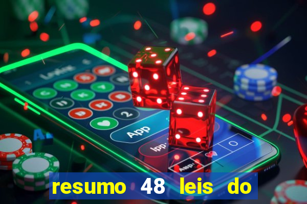 resumo 48 leis do poder pdf